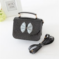 online shop china kid girls jelly handbag bow tie design shoulder bag